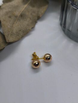 14K Gold 585-Kugelohrstecker - Ahaus