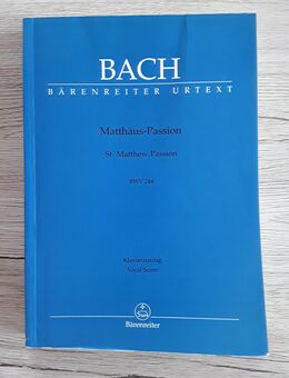 Bärenreiter Klavierauszug: Bach Matthäus-Passion (BA 5038a) - Lemgo