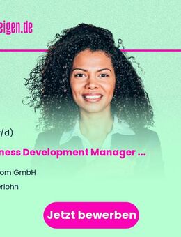 Business Development Manager (m/w/d) - Europaweite Marktentwicklung mit Pioniergeist - Iserlohn