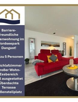 *Einzigartige Wohnung im Nordsee Park Dangast in erster Reihe zum Deich* -Baujahr 2016 - Varel