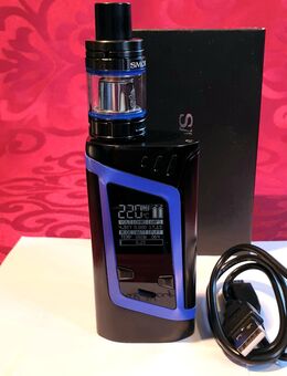 Smoke Alien Set, gebraucht. !!REDUZIERT AUF FP. 28€!!. Akkuträger, E Zigarette, Mod Box, Vape, Dampfer, Tank, Verdampfer, Set. SAMMLUNGSAUFLÖSUNG !!. !! LEIDER MUSS ICH MEINE PRIVATE SAMMLUNG VERKLEINERN🫣🙃!! - Bühl