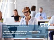 Teamleitung Kundenservice / Teamleitung (m/w/d) Sales Department - Ludwigsfelde