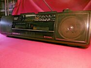 Hitachi TRK-W350E Radio-Doppelkassettenspieler Ghettoblaster Boombox KULT BLACK - Radolfzell (Bodensee) Zentrum