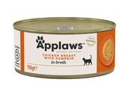 Sparpaket Applaws in Brühe 24 x 156 g - Huhn & Kürbis