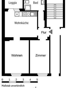 Demnächst frei! 2-Zimmer-Wohnung in Essen Frohnhausen - Essen