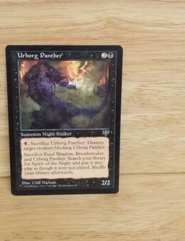 Magic The Gathering-Urborg Panther. - Nörvenich