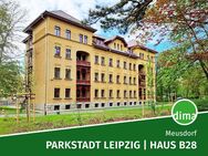 Erstbezug in der Parkstadt Leipzig mit Süd-Balkon, Tageslichtbad, Stellpl., HWR, Keller, Lift u.v.m. - Leipzig