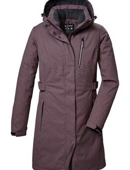 Killtec Parka KOW 303 WMN PRK Wasserdichter, atmungsaktiver Damenparka mit abnehmbarer Kapuze