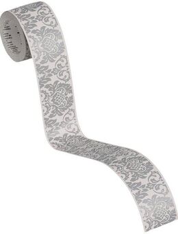 A.S. Création Bordüre Only Borders, aufgeschäumt, Barock, gemustert, ornamental, Barock Bordüre Ornament selbstklebend Borte Wohnzimmer Schlafzimmer