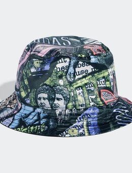 adidas Originals Baseball Cap ADIDAS X JS B H Jeremy Scott Stoffhut, Hommage an die 90-er Jahre, Allover-Grafik