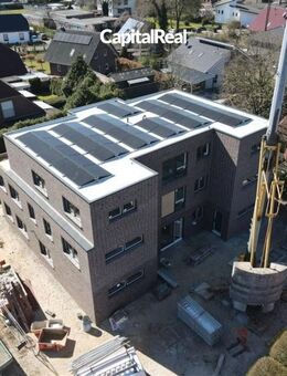 KFW Neubau Eigentumswohnung! Attraktive 2-Zimmer-Obergeschosswohnung mit Balkon in Top-Lage! - Schortens