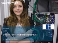 (Senior) Full Stack Developer w/m/d - Frankfurt (Main)