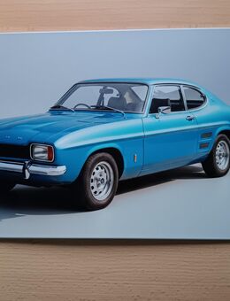 Blechschild - Ford Capri - 20x30cm - Flensburg