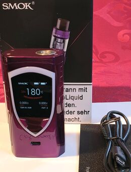 Smok Pro Color 225 , Lila , Top Zustand . FP. 40€. Akkuträger, E Zigarette, Vape, Mod Box, Dampfer. SAMMLUNGSAUFLÖSUNG !! - Bühl