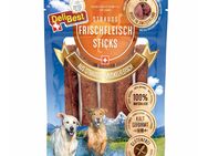 DeliBest Straußen Frischfleischsticks - Sparpaket: 20 x 10 cm
