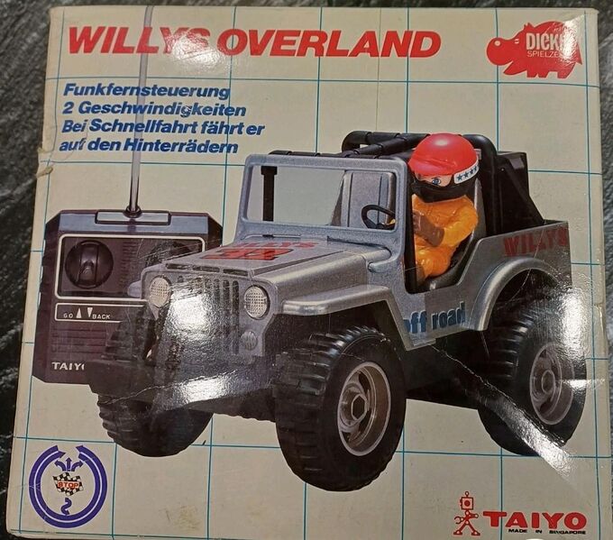 Seltenes RC Auto "Willys Overland" - Mannheim
