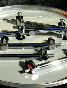 Sonor Drum Teile Lot 2 Sonor Lange Massive Lug Tom Böckchen 6 Stuck Set ! - Völklingen