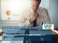 Personalsachbearbeiter Entgelt (m/w/d) - Nürnberg