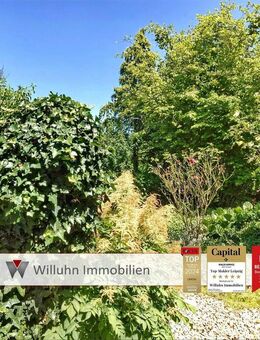 Doppelhaushälfte mit Garage und Vorgarten - großes, durchgrüntes Grundstück - Schkeuditz