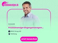 Prozessmanager Eingangsmanagement (m/w/d) - Hamburg