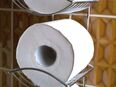 Toilettenpapierhalter Toilettenpapier Halter Edelstahl neuwertig in 38440