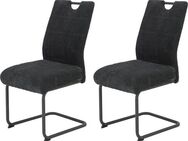 HELA Freischwinger MERKUR XL (Set, 2 St), Federkern, 140 Kg Belastbarkeit, Cord Bezug, 2er & 4er Set