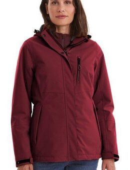 Killtec Outdoorjacke KOW 140 WMN JCKT Wasserdichte Damenjacke, atmungsaktiv, abnehmbare Kapuze