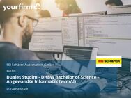 Duales Studim - DHBW Bachelor of Science - Angewandte Informatik (w/m/d) - Giebelstadt