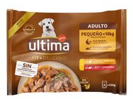 Ultima Fit & Delicious Mini Hund Adult 44 x 100 g - Huhn & Rind