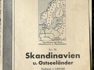 Westermanns Generalkarte Sandinavien und Ostseeländer Nr. 38 von 1940 - Niederfischbach