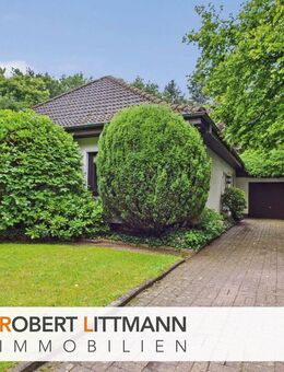 Zeitlose Wohnqualität mit Potenzial - Bungalow mit großem Gartenidyll in ruhiger Lage - Schwanewede