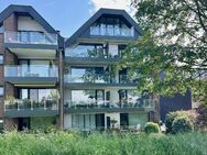 Rheinblick pur in Düsseldorf Hamm - Traumhafte 3 Zimmer Wohnung mit Kamin im 3. Obergeschoss - Düsseldorf