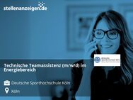 Technische Teamassistenz (m/w/d) im Energiebereich - Köln