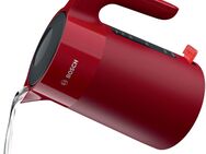 BOSCH Wasserkocher TWK2M164, 1,7 l, 2400 W, Abschaltautomatik, Tassenanzeige, Rot matt