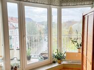 Rarität! 3-Zi.-Penthouse mit Aufzug in der Wohnung, Tiefgarage und zwei Balkonen am Prinzessinnengarten! - Jena