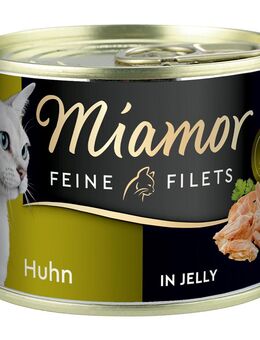 Sparpaket Miamor Feine Filets 12 x 185 g - Huhn