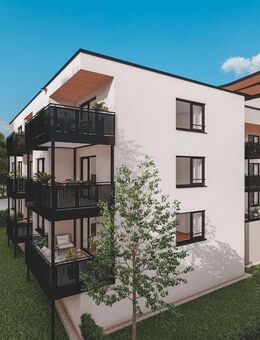 Wohnen an der Angermühle: Neubau 3-Zimmerwohnung im KfW QNG Standard - Deggendorf