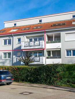 Helle Wohnung mit gepflegter Ausstattung und zwei TG-Plätzen in ruhiger Lage - Vaihingen (Enz)
