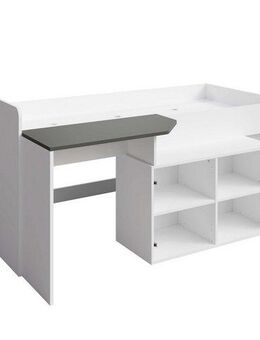 Home affaire Jugendbett Jugendzimmer-Set Durango - 3 in 1: Bett, Schreibtisch, Kommode, Bett mit Schreibtisch und Kommode, BxTxH 204x135x90 cm