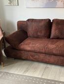 Schlafcouch mit passendem Ratansessel in 70597