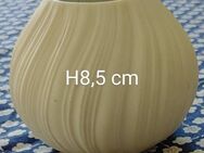 Vintage Rosenthal Porzellan Klein-Vase Plissee Lava (8,5cm) - Freiburg (Breisgau)