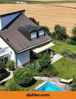 Architektenhaus mit Außenpool – perfekt für Paare, Familien und Mehrgenerationen – PROVISIONSFREI - Obermichelbach