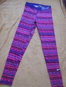 NEU * Inka- Style * Fitness * Sport * Freizeit * Yoga * Gummizug * Skinny * Legging * Jegging * Hose "NIKE PRO DRI - FIT" Gr. 34- 36/ XS- S * orange- rot * lila- violett * bunt * in 88499