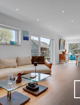 Neubau am Fluss: Energieautarkes Traumhaus mit Scheune & Luxusausstattung in idyllischer Lage - Trebgast