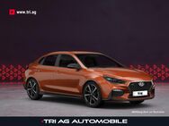 Hyundai i30, 1.5 T-GDI N Line Hybrid Jupiter Orange Metallic, Jahr 2022 - Kippenheim