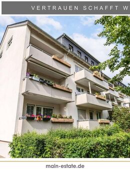 Charmante 2-Zimmer-Wohnung mit Garage und Balkon in Neu-Isenburg - Neu Isenburg