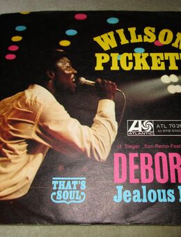 Wilson Pickett - Deborah / Jealous Love (1968) Atlantic 7" Single (VG+/ NM) - Groß Gerau