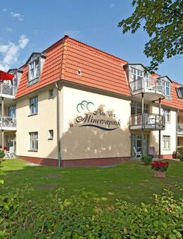 zentrale Lage, nur 70 m bis zum Strand 1-Zimmer-Eigentumswohnung in der "Residenz Minervapark" - Boltenhagen (Ostseebad)