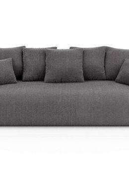 Home affaire Big-Sofa LAKESIDE klein 3-Sitzer Schlafsofa mit Bettkasten, Breite 238 cm, Liegefläche 149x195 cm, hoher Sitzkomfort, Maße B/T/H: 238/98/85cm