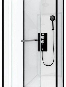 Marwell Komplettdusche Square, BxT: 90x90 cm, Einscheibensicherheitsglas, inkl. Armaturen